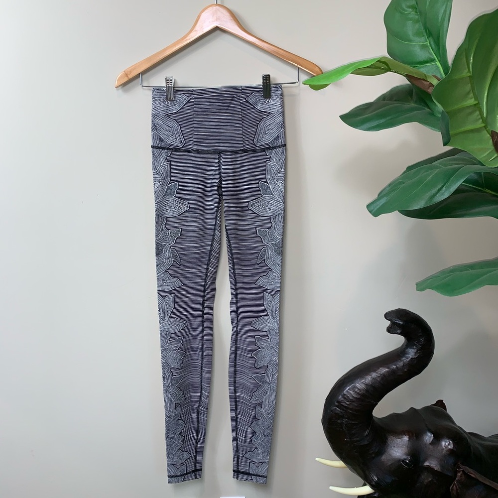 Lululemon Luxtreme Printed High Rise Leggings